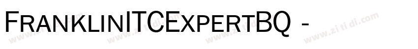 FranklinITCExpertBQ 字体转换